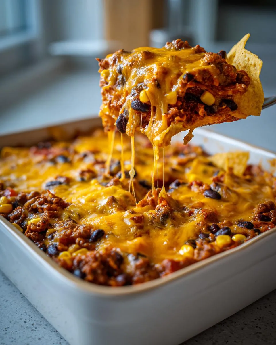 Cottage Cheese Taco Casserole - detail 4