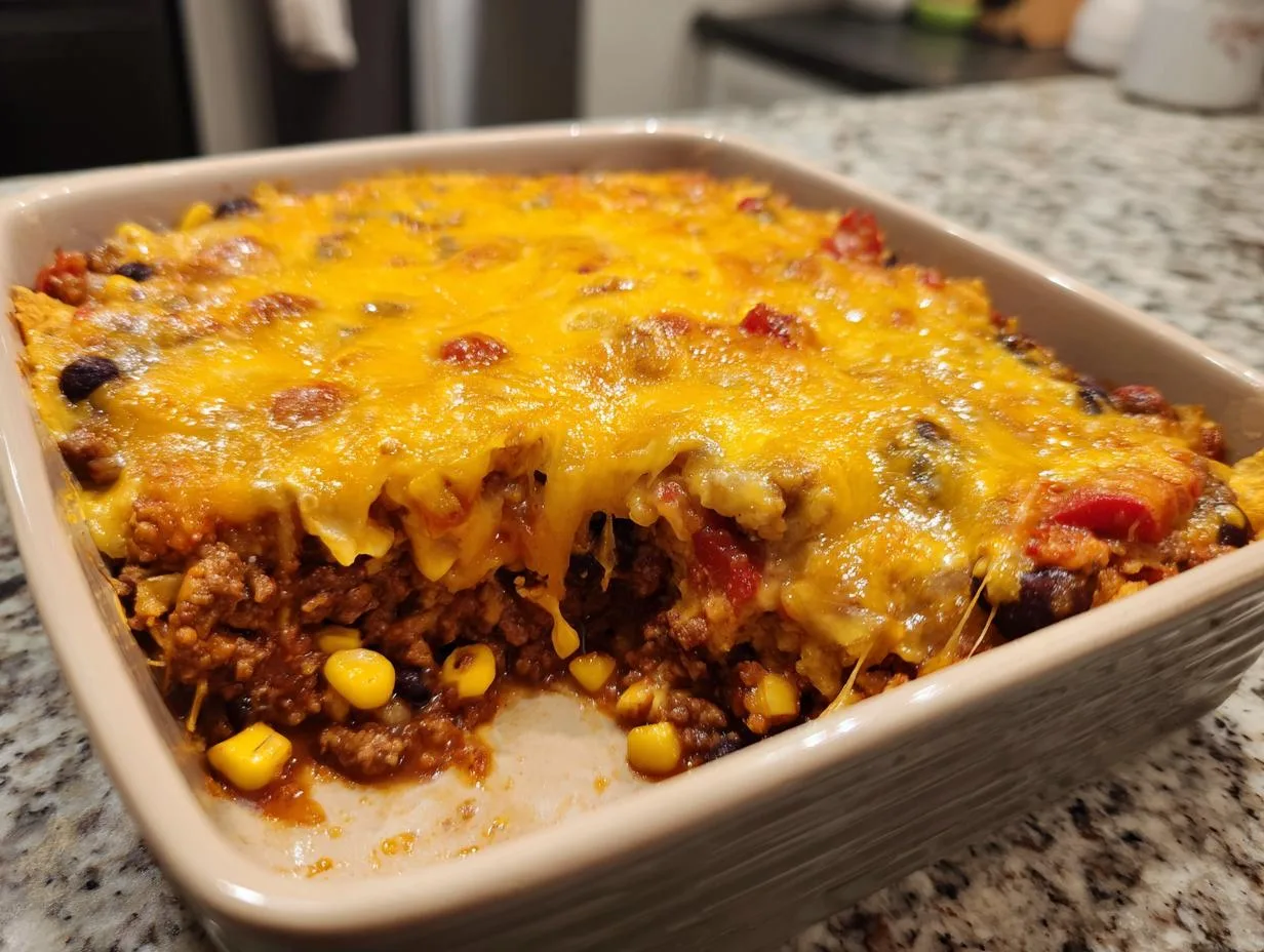 Cottage Cheese Taco Casserole: A 5-Star Family Favorite!