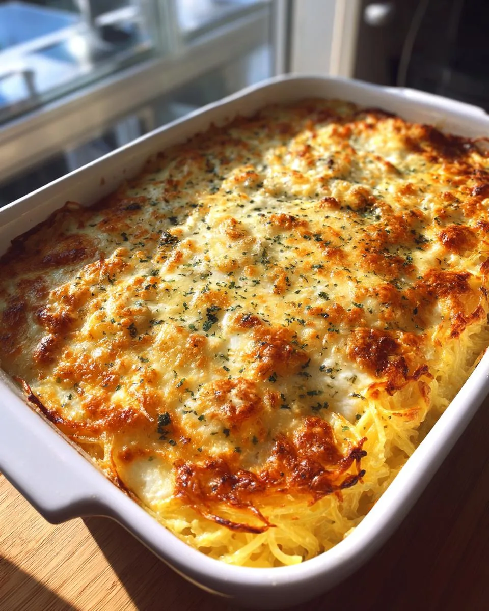 Cottage cheese Spaghetti Squash Casserole - detail 3