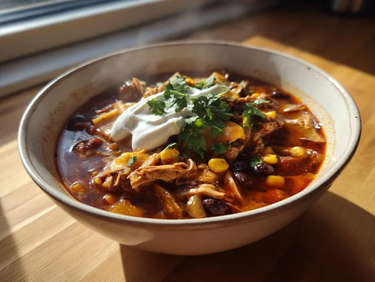 Creamy Chicken Enchilada Soup