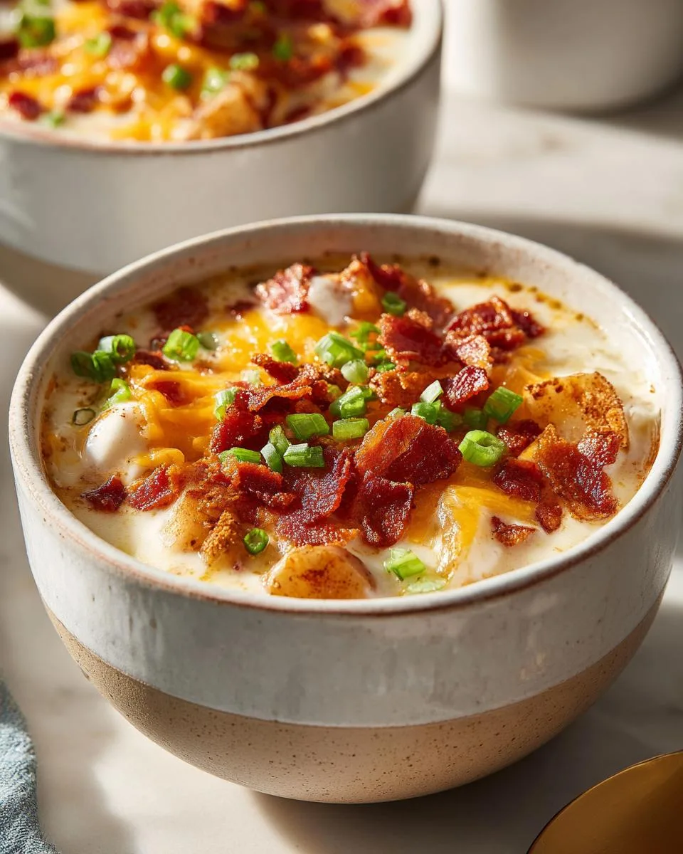 Crock Pot Crack Potato Soup - detail 2