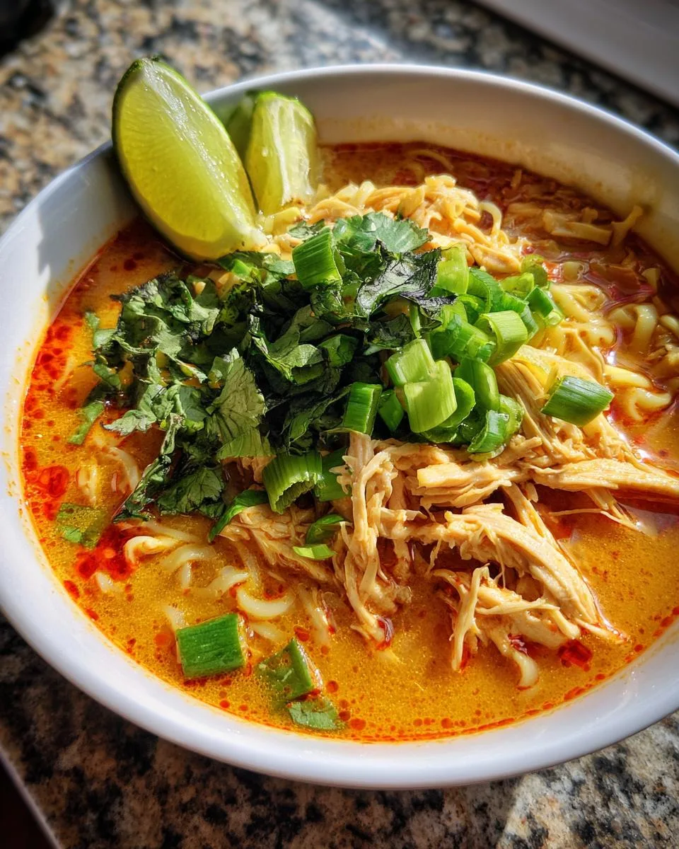 Easy Thai Chicken Soup - detail 1