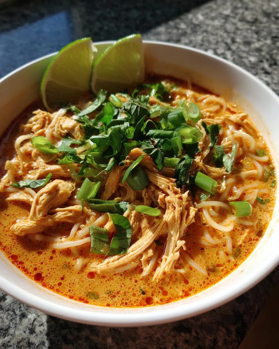 Easy Thai Chicken Soup - detail 2