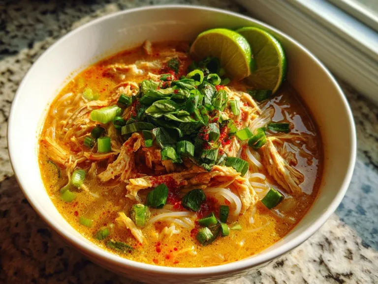 Easy Thai Chicken Soup