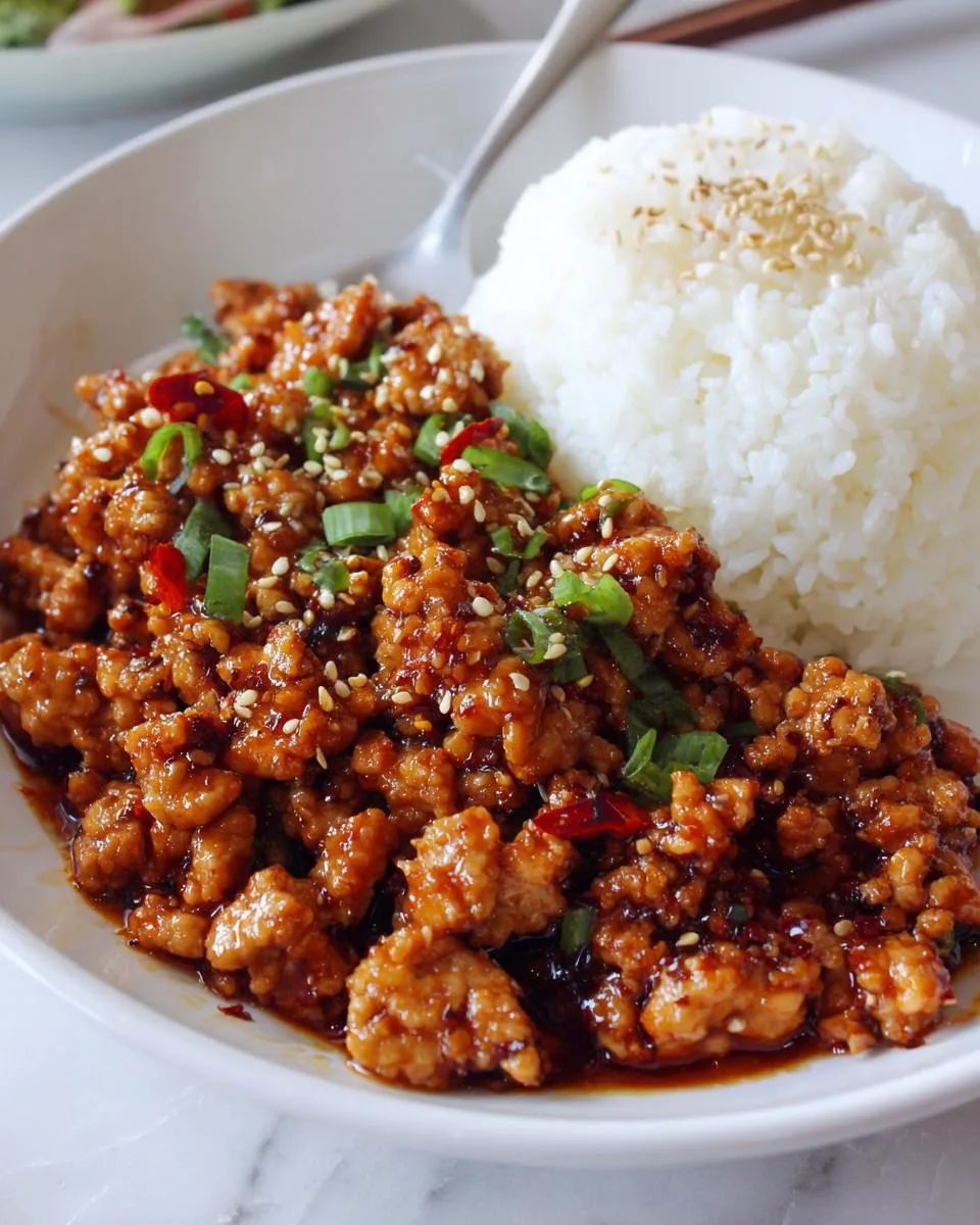 Firecracker Ground Chicken - detail 3