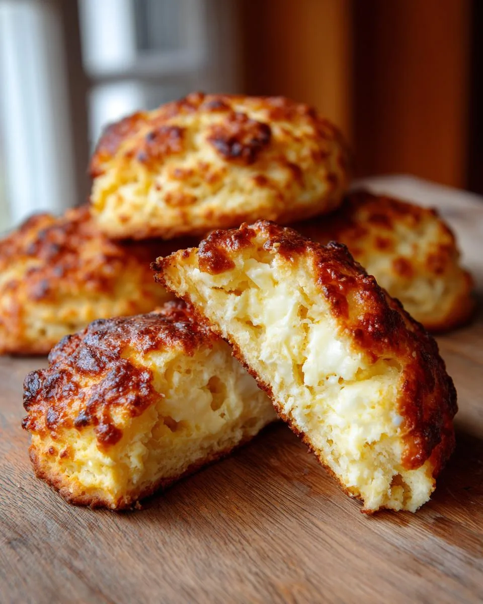 Low-Carb Cottage Cheese Scones - detail 2