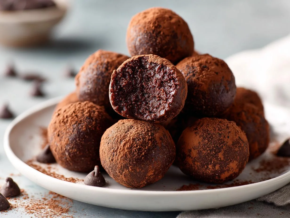 No-Bake Cottage Cheese Brownie Bites: 5-Ingredient Bliss