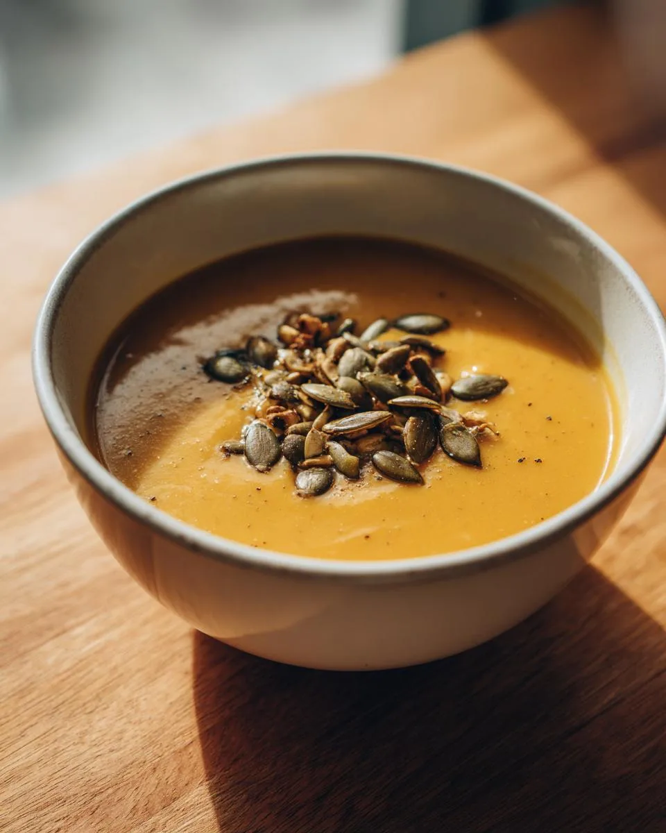 Protein Butternut Squash Soup - detail 1