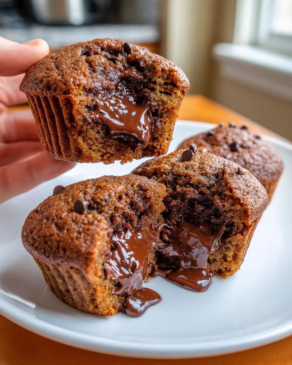Protein Chocolate Lava Muffins - detail 3