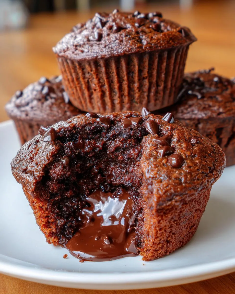 7g Protein Chocolate Lava Muffins | Guilt-Free Indulgence