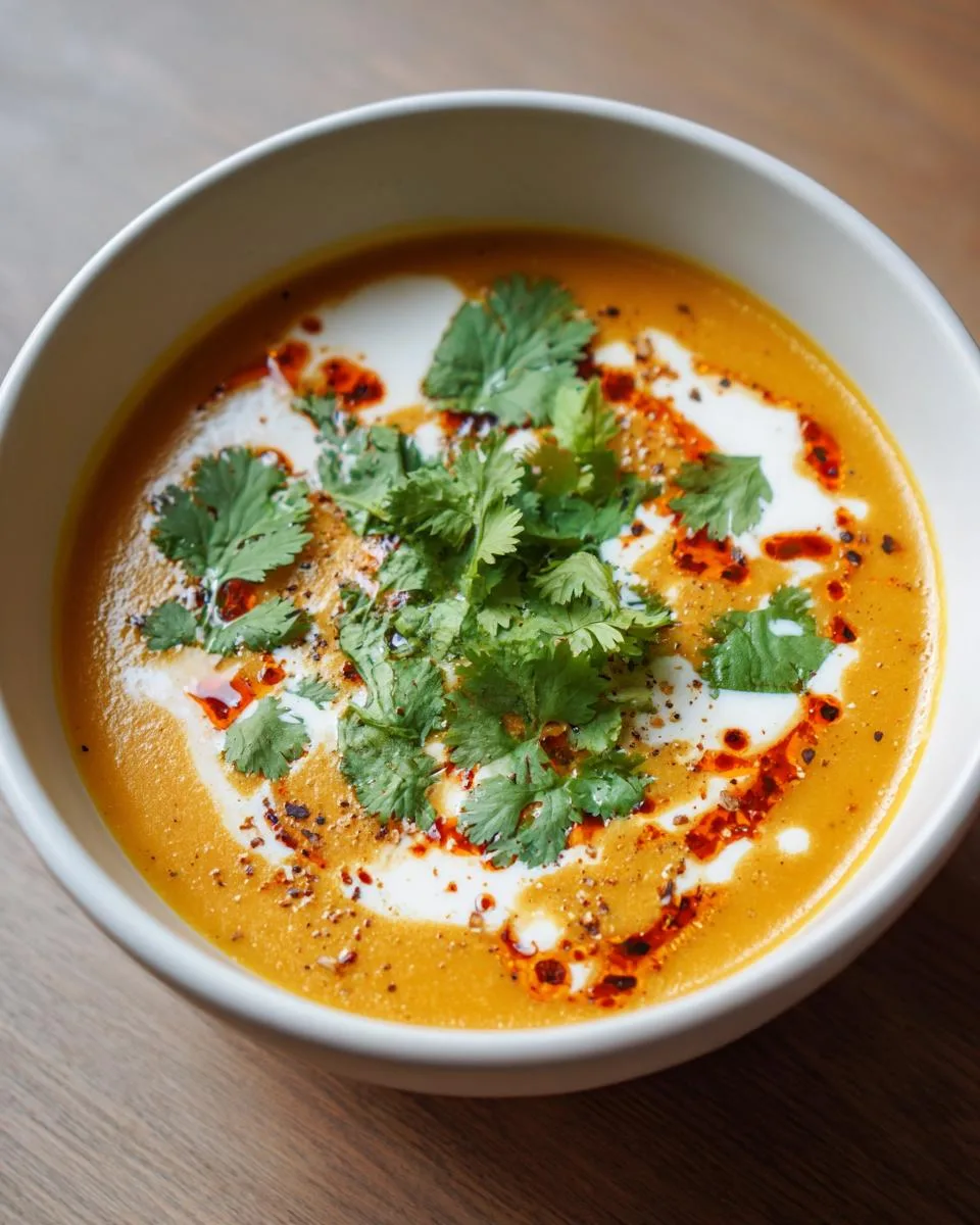 Roasted Butternut Squash Soup - detail 2