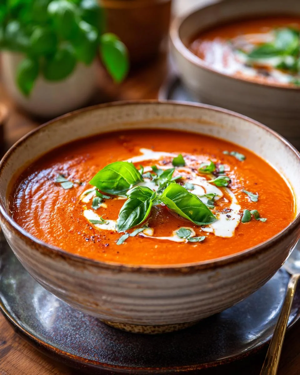 Roasted Tomato soup - detail 3