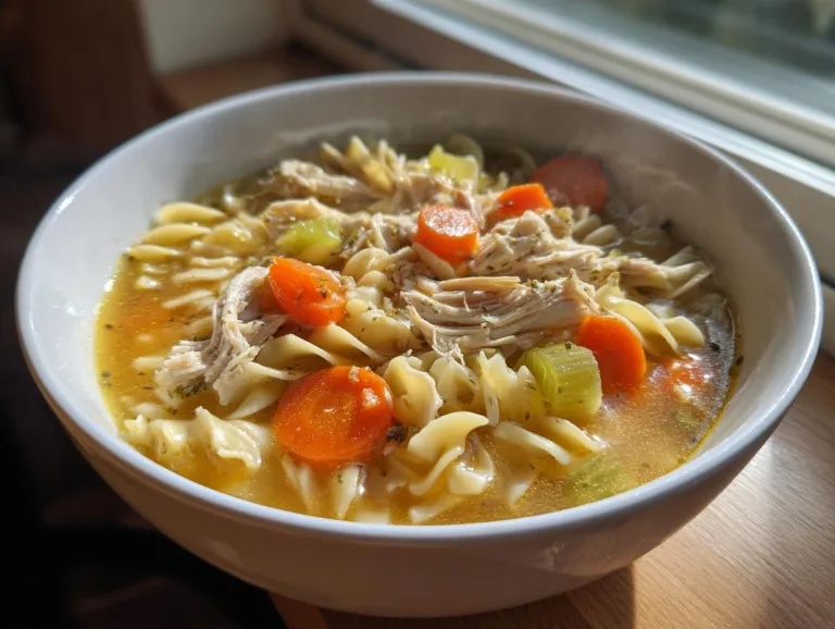 Slow Cooker Chicken Noodle Soup