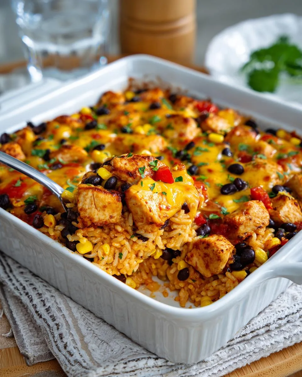 Southwest Chicken Casserole - detail 1