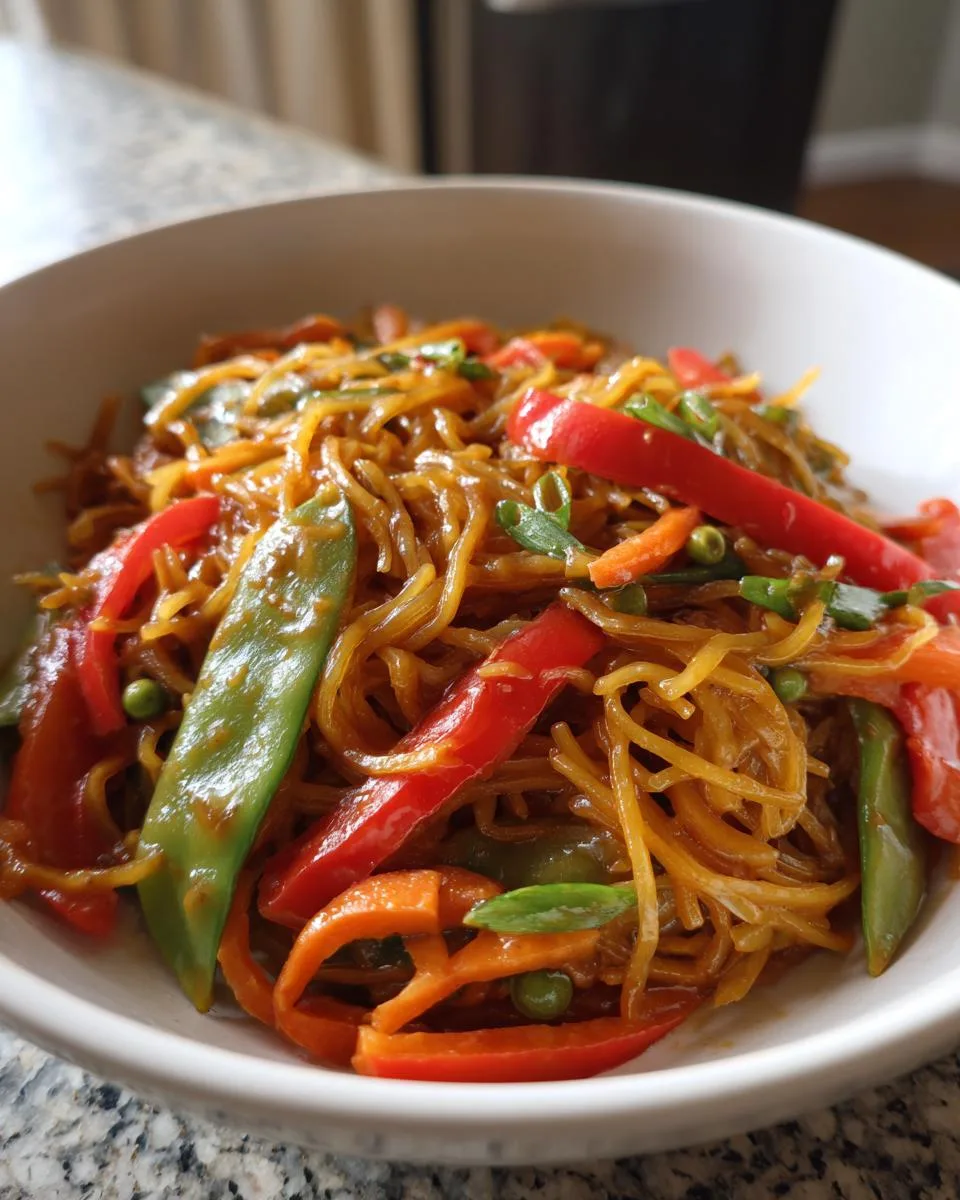 Spaghetti Squash Chow Mein - detail 1