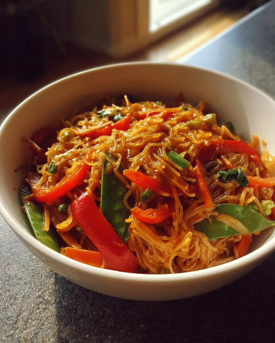 Spaghetti Squash Chow Mein - detail 3