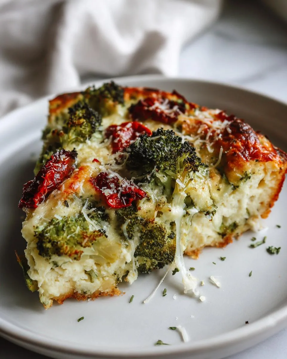 Tuscan Style Broccoli Cottage Cheese Bake - detail 4