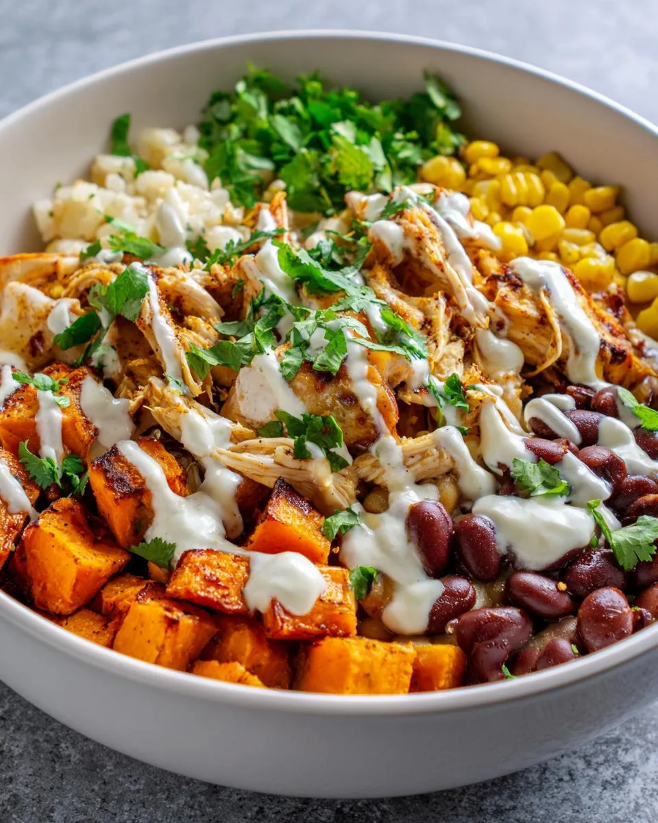 White Chicken Chili Burrito Bowl - detail 1