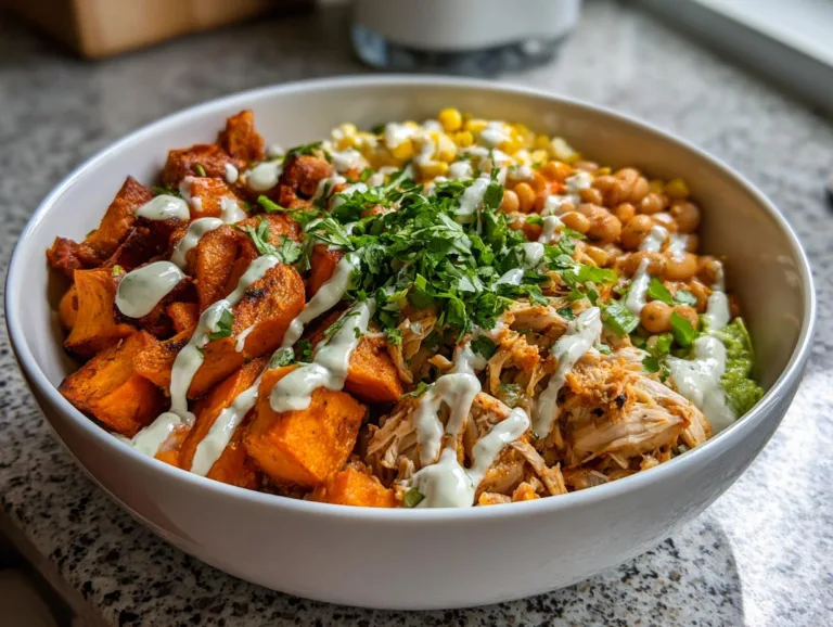White Chicken Chili Burrito Bowl