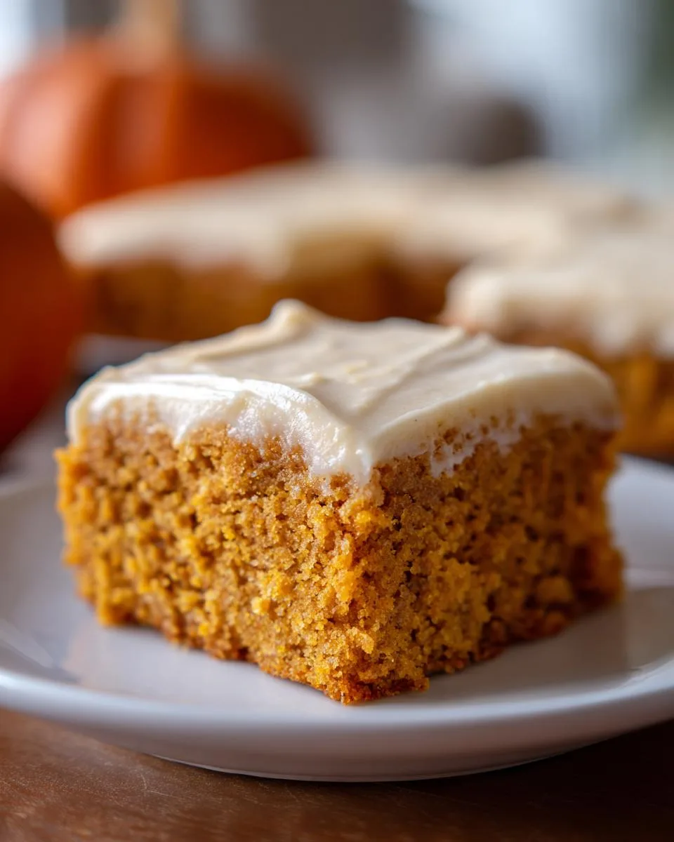 pumpkin bars with brown sugar - detail 2