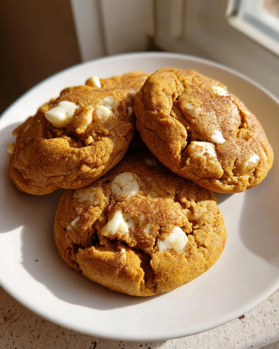 pumpkin butter cheesecake cookies - detail 2