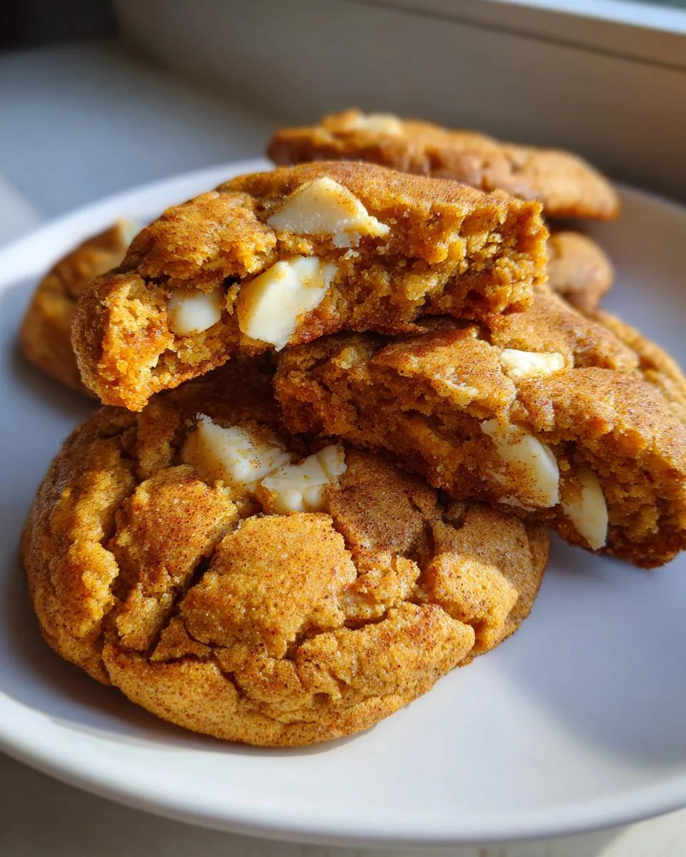 pumpkin butter cheesecake cookies - detail 3