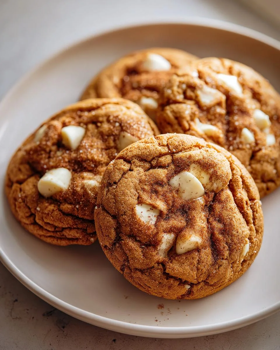 pumpkin butter cheesecake cookies - detail 4