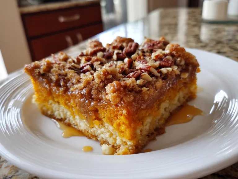 pumpkin dump cake