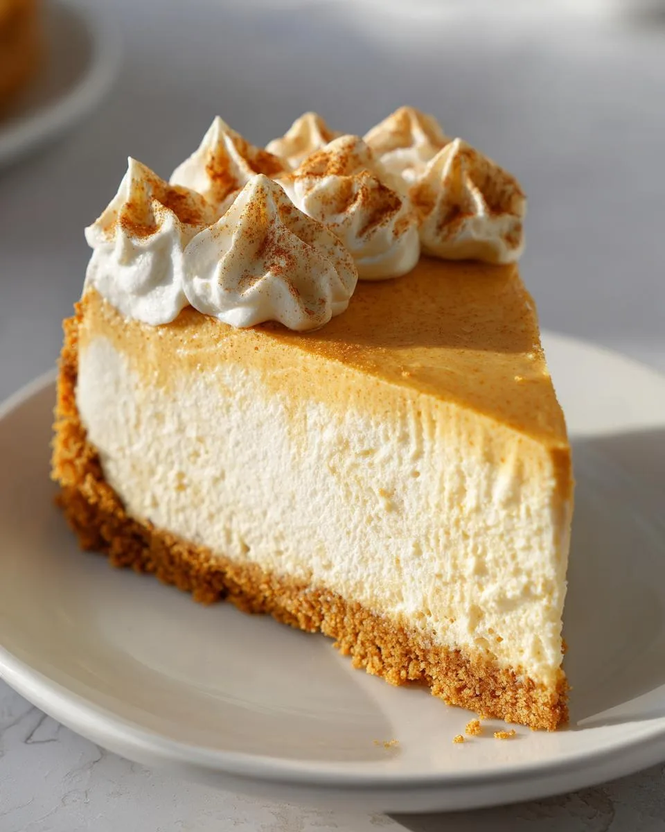 pumpkin mousse pie - detail 2