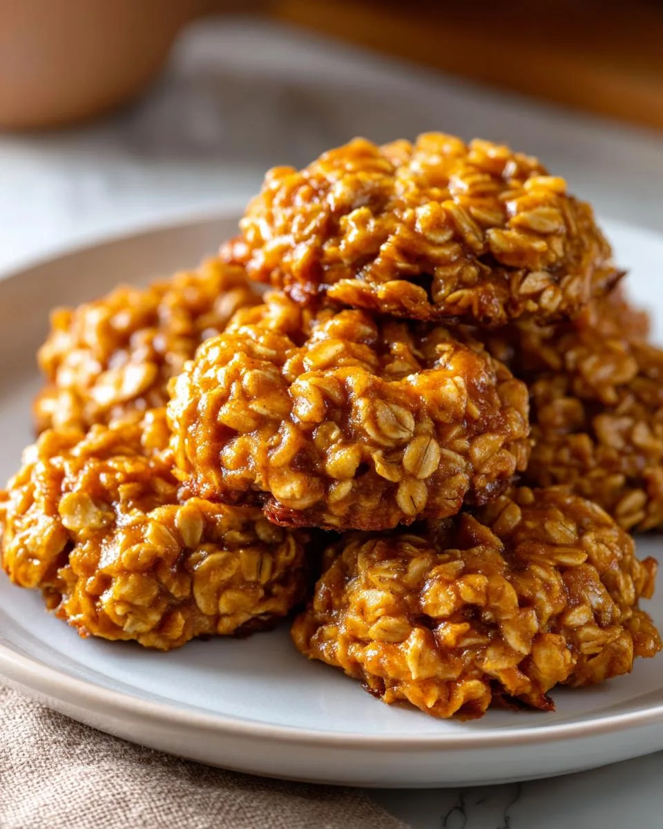 pumpkin no bake cookies - detail 2