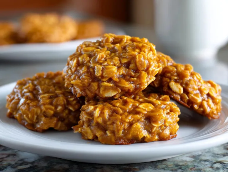pumpkin no bake cookies