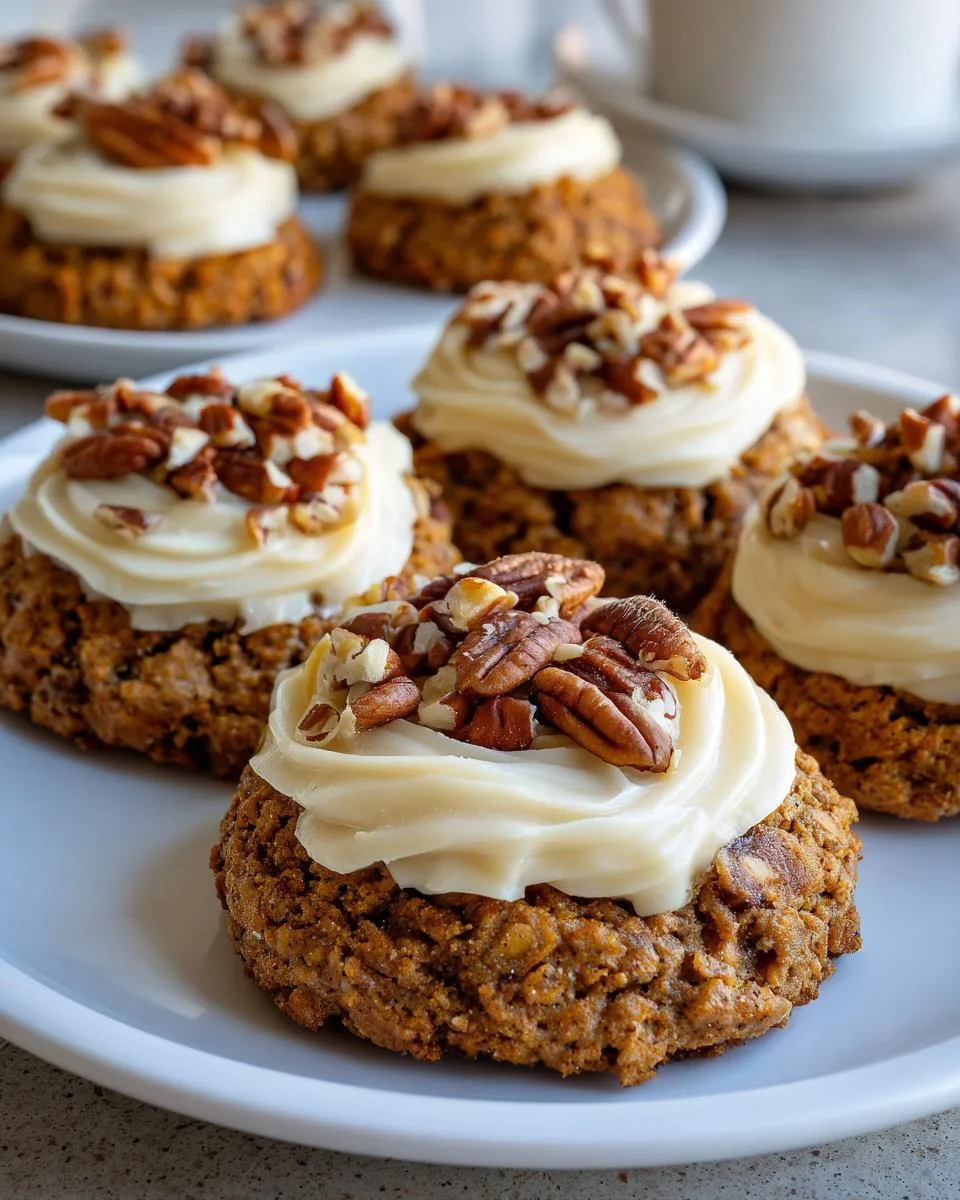 pumpkin oatmeal cookies - detail 2