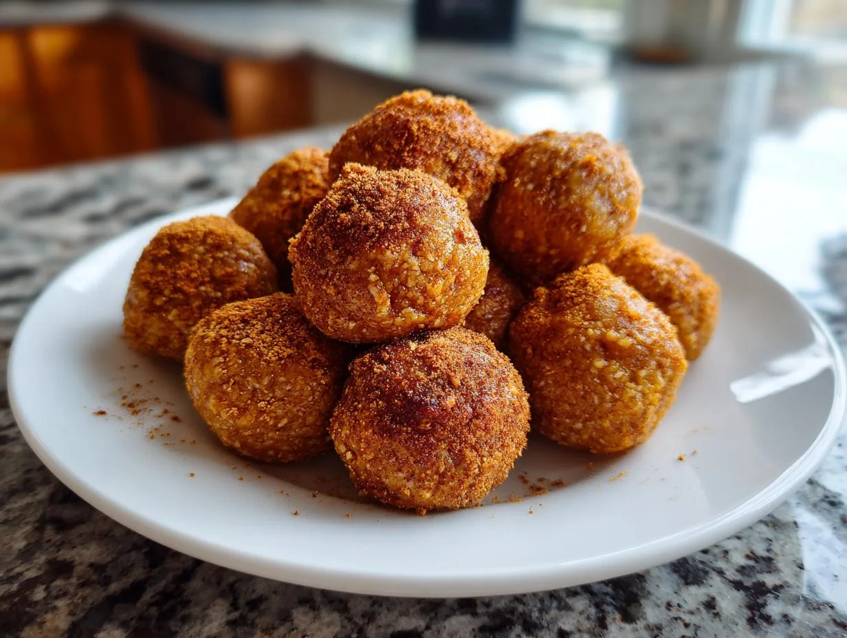 Pumpkin Pie Energy Balls: Healthy Snack in 10 Minutes
