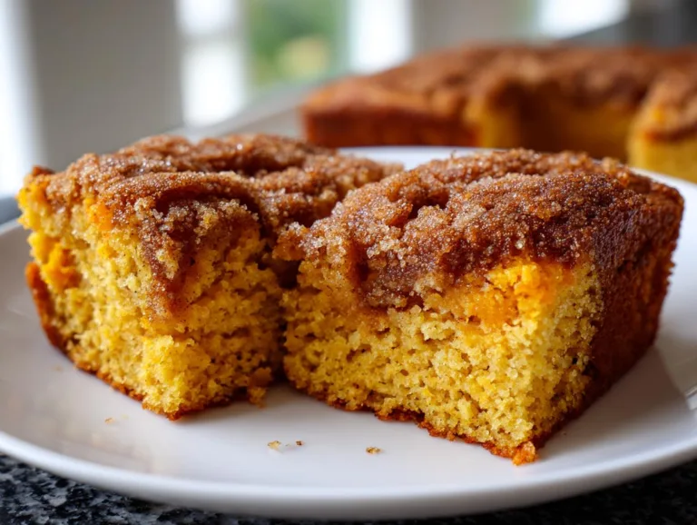 pumpkin snickerdoodle snack cake