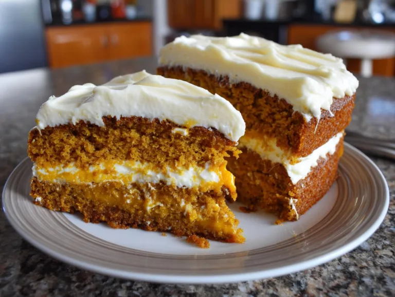 pumpkin spice gooey cake