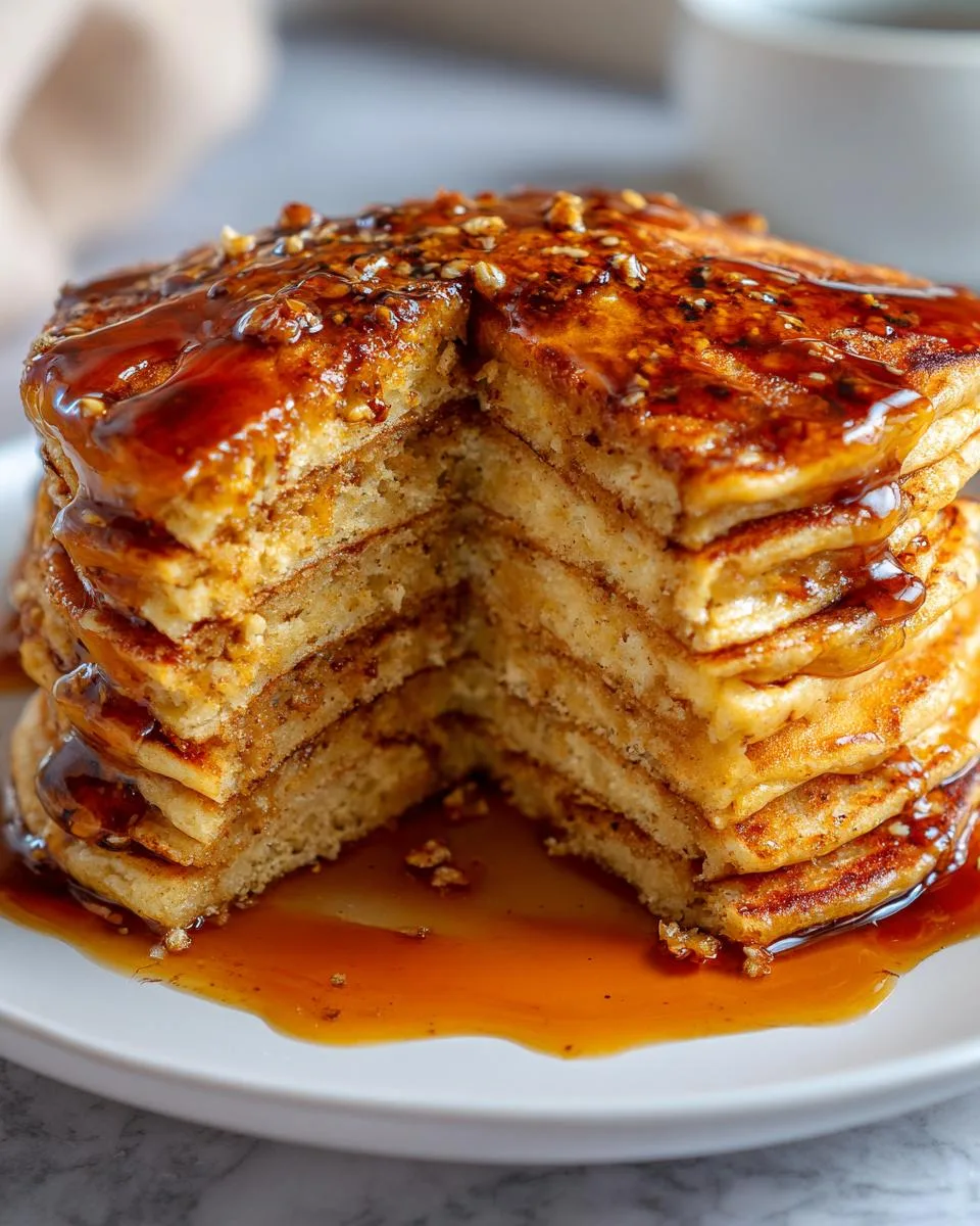 pumpkin spice latte pancakes - detail 1