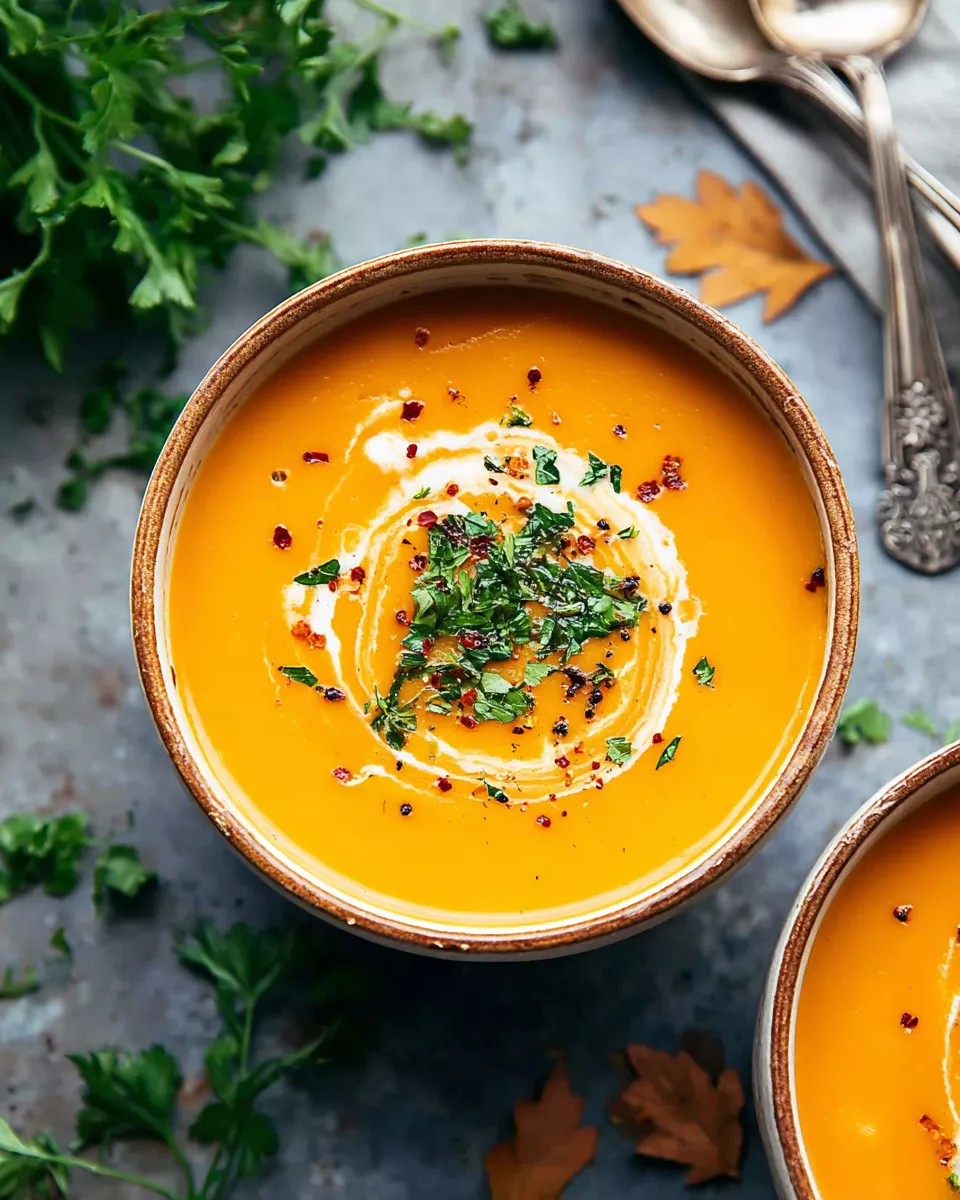 Spicy Butternut Squash Sweet Potato Soup: Cozy, Bold, and Comforting
