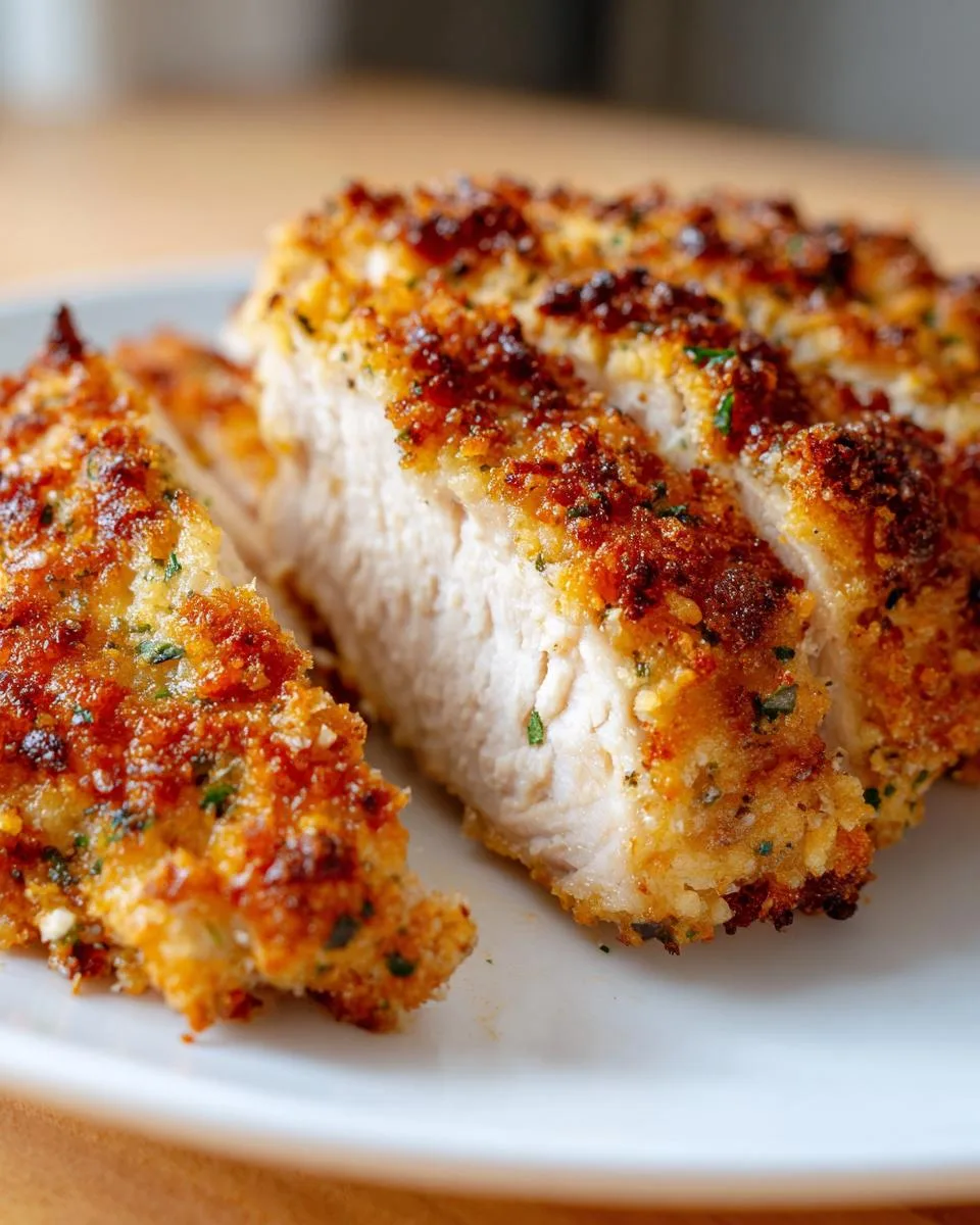 Air Fryer Parmesan Crusted Chicken - detail 1