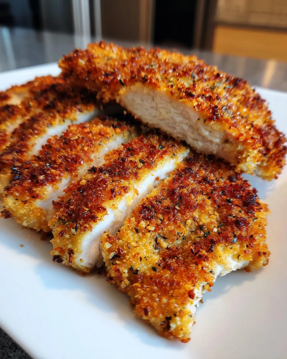 Air Fryer Parmesan Crusted Chicken - detail 3