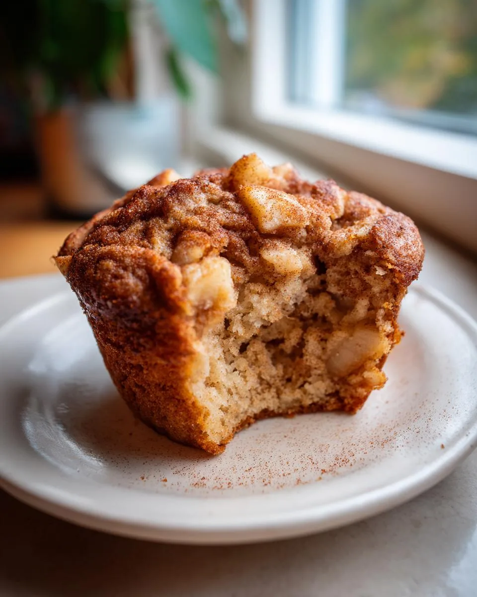Apple Cinnamon protein Muffins - detail 1