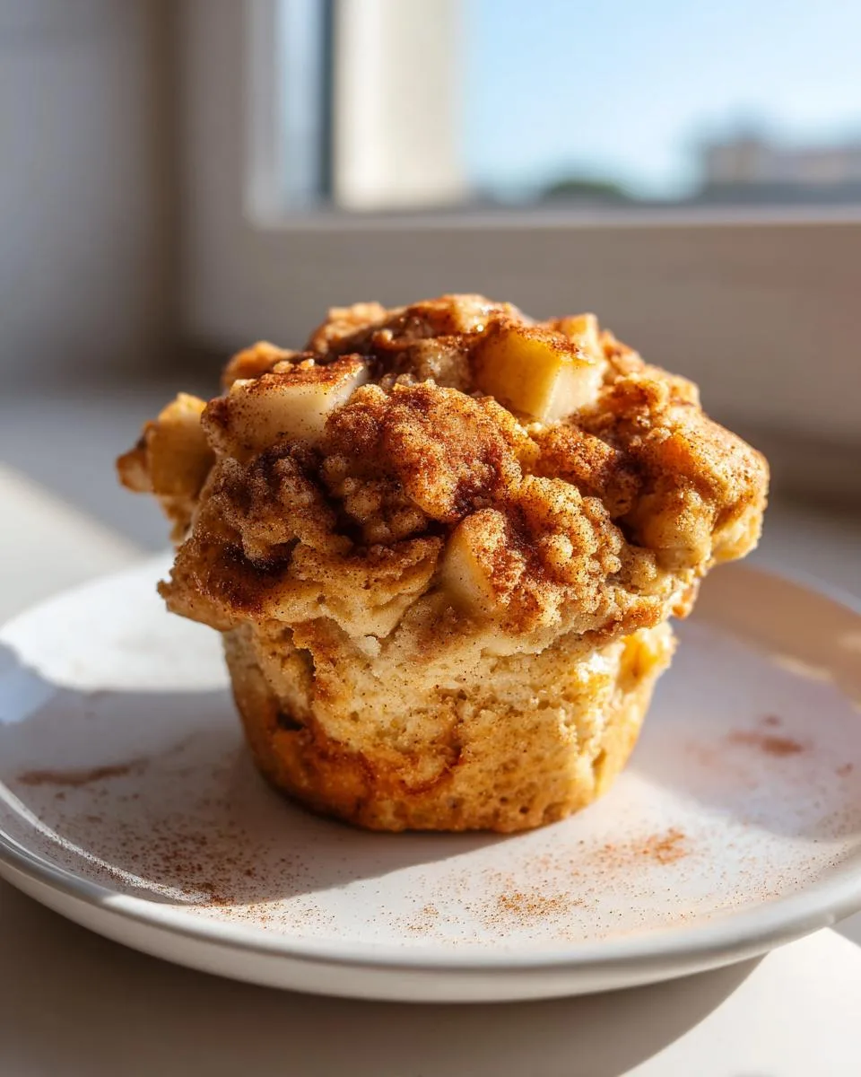 Apple Cinnamon protein Muffins - detail 3