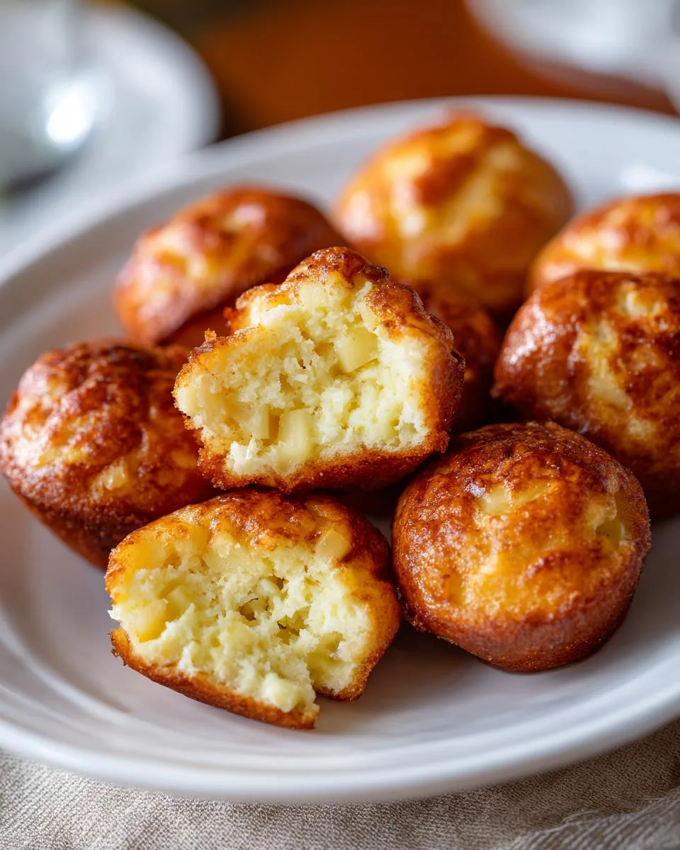 Apple Cottage Cheese Pancake Bites - detail 2