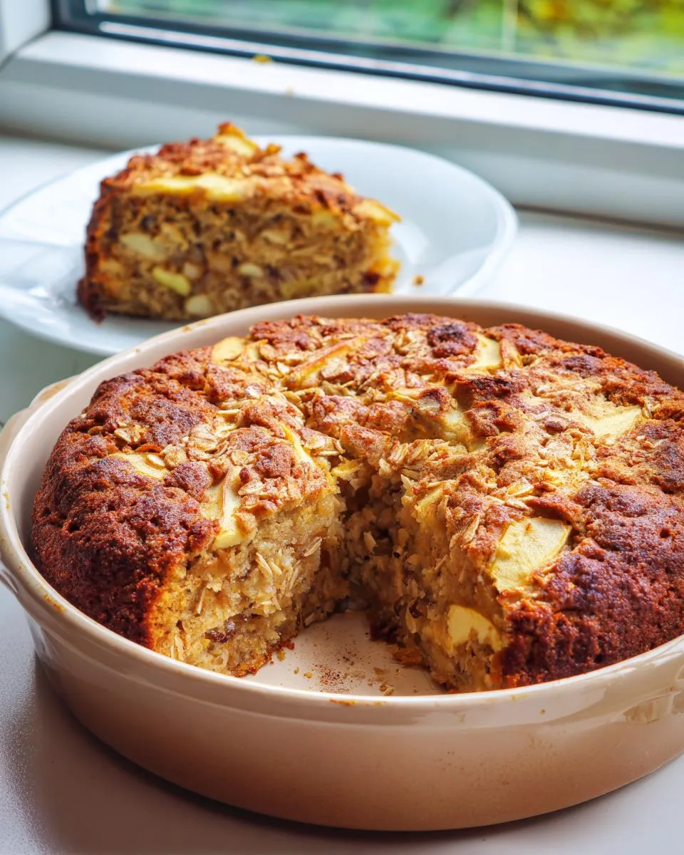 Apple Oatmeal Raisin Cake - detail 1