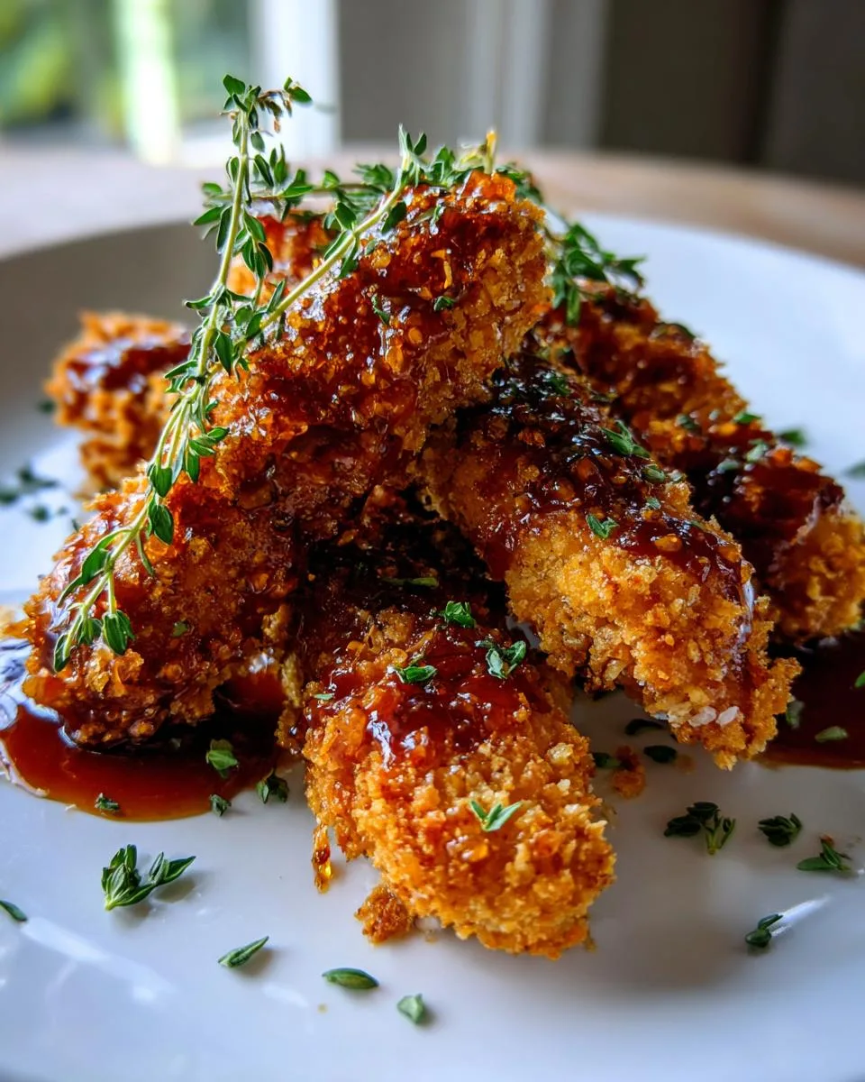 Baked Crunchy Hot Honey Chicken - detail 3