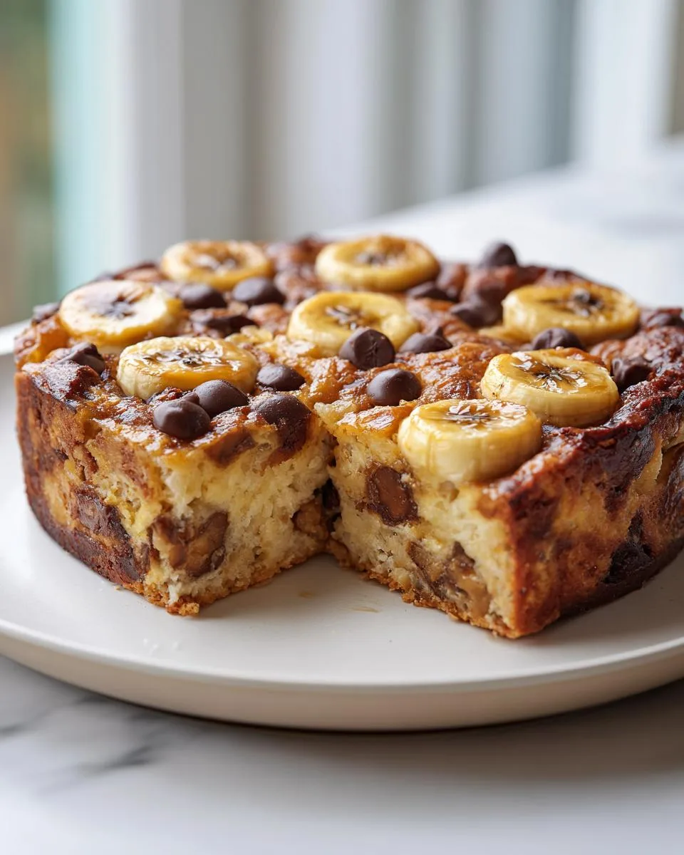 Banana Cottage Cheese Bake - detail 3