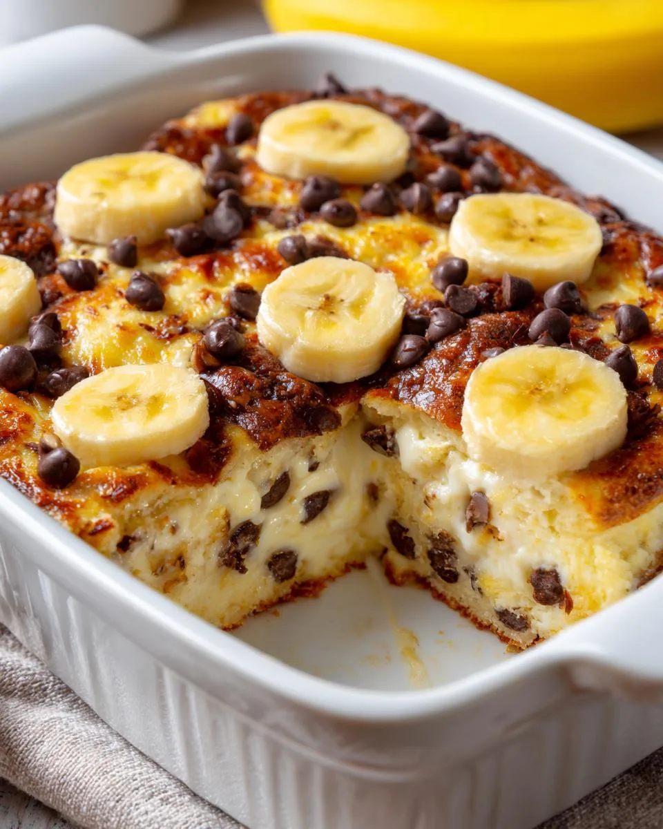 Banana Cottage Cheese Bake - detail 4