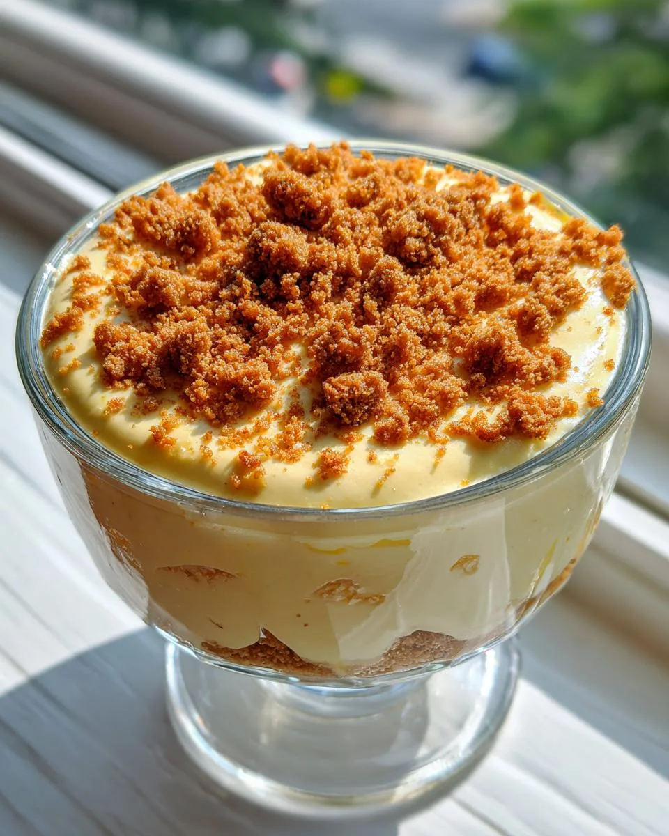 Banana Cream Pie Cottage Cheese Mousse - detail 1