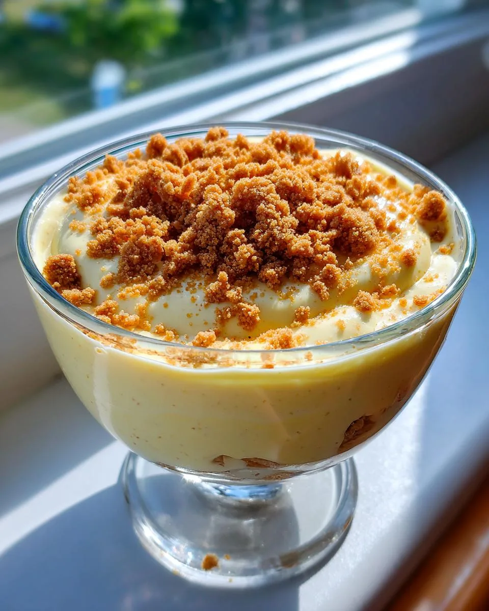 Banana Cream Pie Cottage Cheese Mousse - detail 3