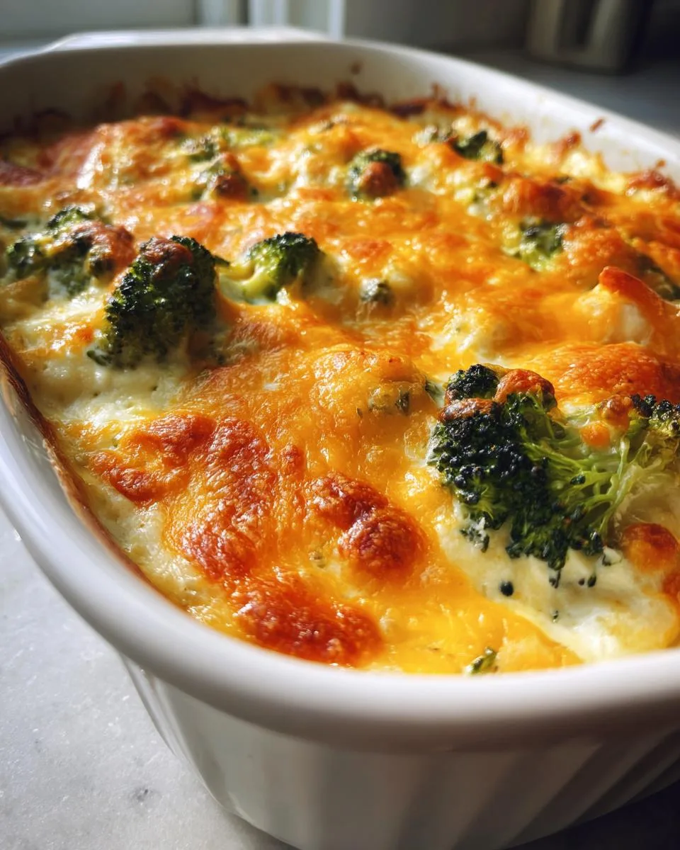 Chicken Broccoli Cottage Cheese Bake - detail 2