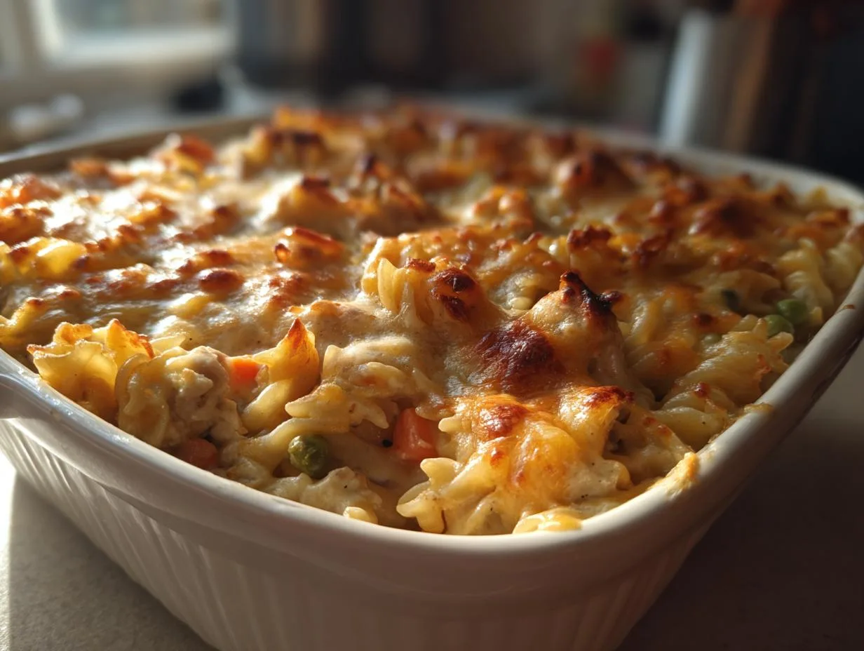 Creamy 30-Minute Chicken Pot Pie Casserole